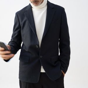 Lemaire, black wool blazer